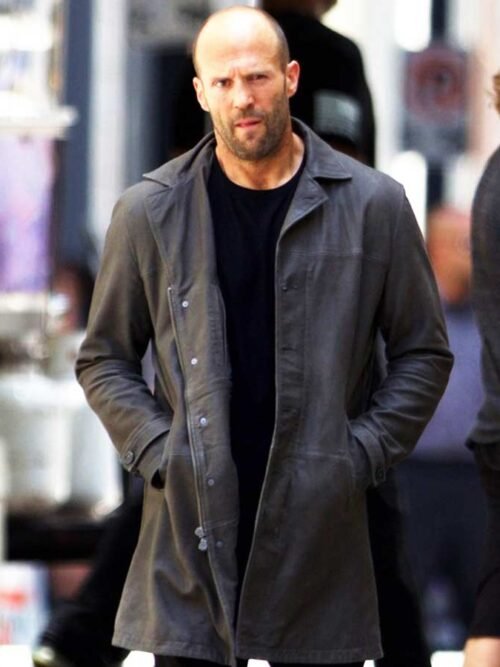 Jason Statham Blazer Leather Coat