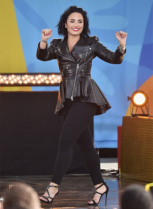 Demi Lovato Leather Jacket