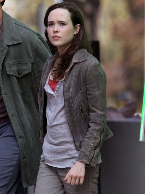 Ellen Page Leather Jacket