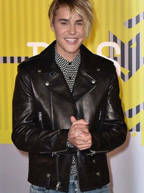 Canadian Singer Justin Bieber Leather Jacket