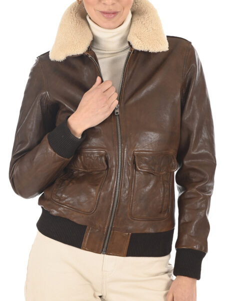 Emma Womens Raf Air Force Bomber Jacket