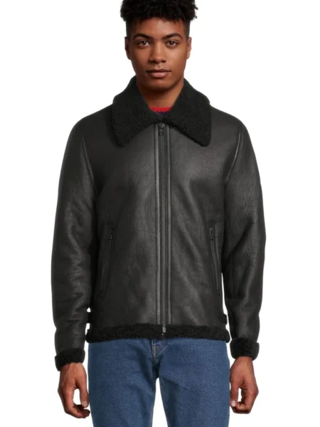 Mens Black B3Aviator Jacket