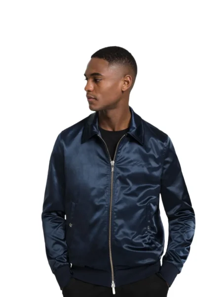 Mens Navy Blue VarsityJacket