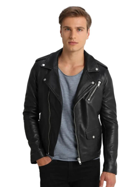 Black Perfecto Men’s Biker Jacket