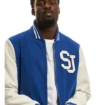 HARVARD BLUE VARSITY FLEECE JACKET WITH FAUX LEATHER SLEEVES The Varsity Jackets got viral in fashion very quickly. Harvard Blue Varsity Fleece Jacket is one of the stunning jackets that every man wants to pick. This Varsity Jackets is made up of high-quality fleece, and its sleeves are made with faux leather. There is typically a color contrast between the fleece and leather to make a contrast look. This Blue Varsity jacket is made as an eye-catching combination of blue and white color that will make you stand out in your circle. The jacket contains ribbed cuffs that give it a fitted stylish look. The Harvard Blue Varsity Fleece Jacket’s front is styled with zipper closure to make you look classy and stylish both. It has a ribbed collar. The jacket’s two sided waist pockets allow you to carry your necessary items with you. If you want to look dashing and chic, this jacket is a must buy outfit for you this winter. Jacket features: • Costume type : Harvard Blue Varsity Fleece Jackets • Material : Fleece • Color : Blue • Front : Zipper Closure • Collar: Ribbed Collar • Sleeves: Faux Leather • Cuff : Ribbed Cuffs • Masterful stitch work • Pockets : Two side waist Pockets • Warm and Comfortable
