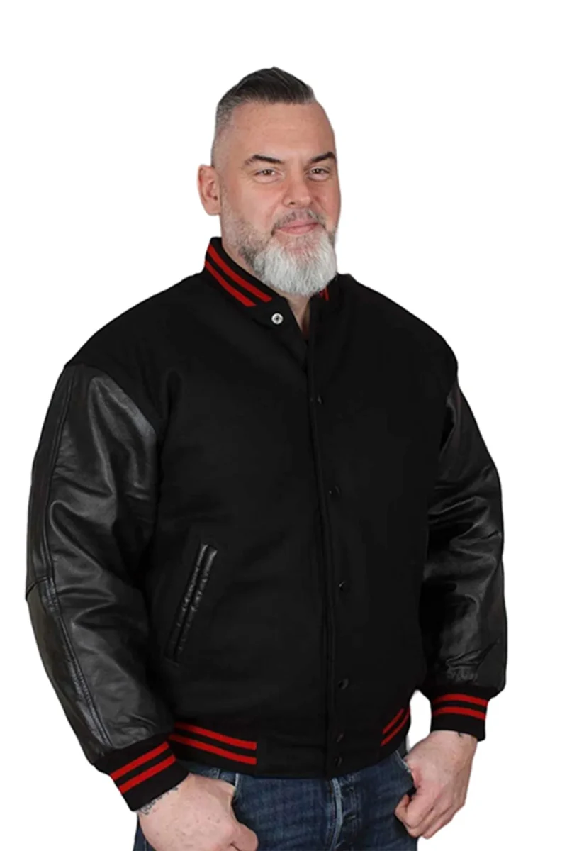 Mens Bomber Lettermen VarsityJacket