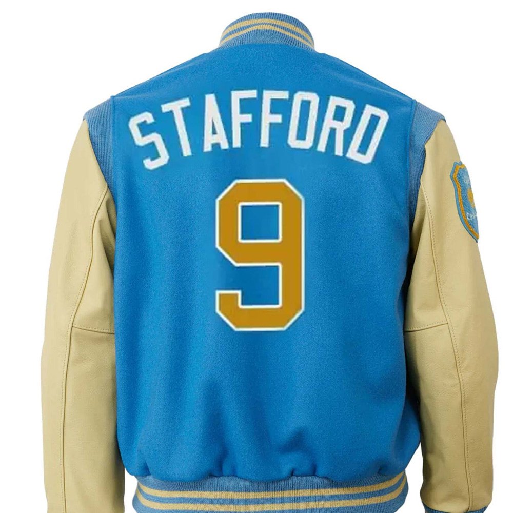 Detroit Lions Stafford 9 Jacket