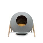 Light Grey Coloured Cat Basket