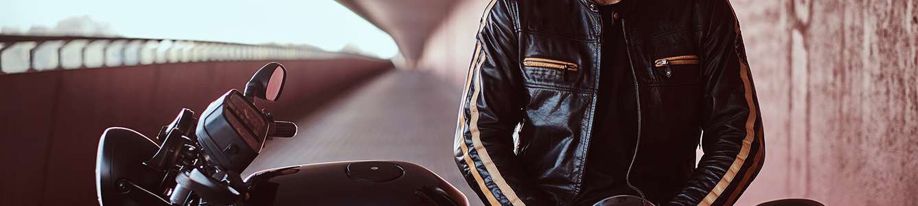 Men Motorcycle Jackets Banner 1