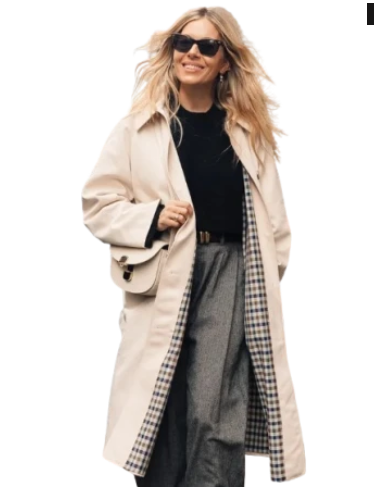 Sienna Miller French Women Love Trench Coat