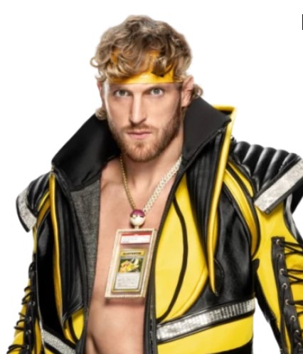 WWE Superstar Logan Paul WrestleMania Yellow And Black Jacket