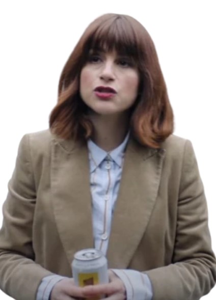 Aya Cash The Franchise Beige Coat