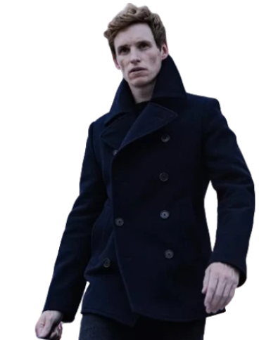 Eddie Redmayne The Day Of The Jackal Peacoat